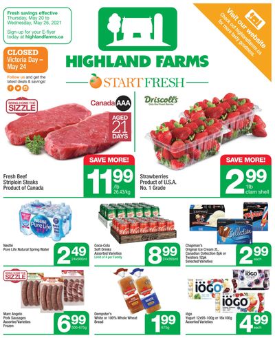 Highland Farms Flyer May 20 to 26