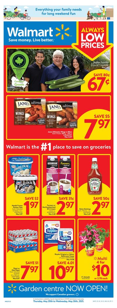 Walmart (Atlantic) Flyer May 20 to 26