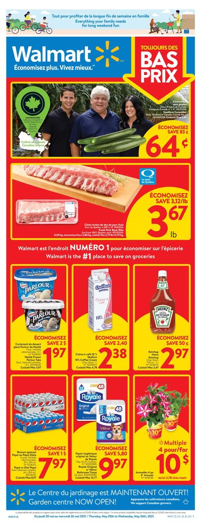 Walmart (QC) Flyer May 20 to 26