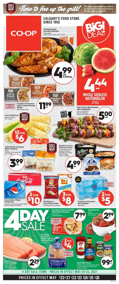 Calgary Co-op Flyer May 20 to 26