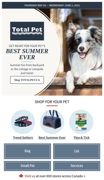 Total Pet Flyer May 20 to June 2
