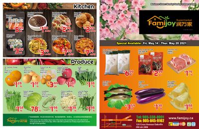 Famijoy Supermarket Flyer May 14 to 20