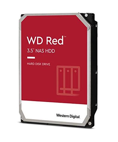 WD Red 4TB NAS Internal Hard Drive - 5400 RPM Class, SATA 6 Gb/s, SMR, 256MB Cache, 3.5" - WD40EFAX