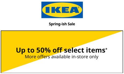 IKEA Canada Spring-ish Sale: Save up to 50% Off!