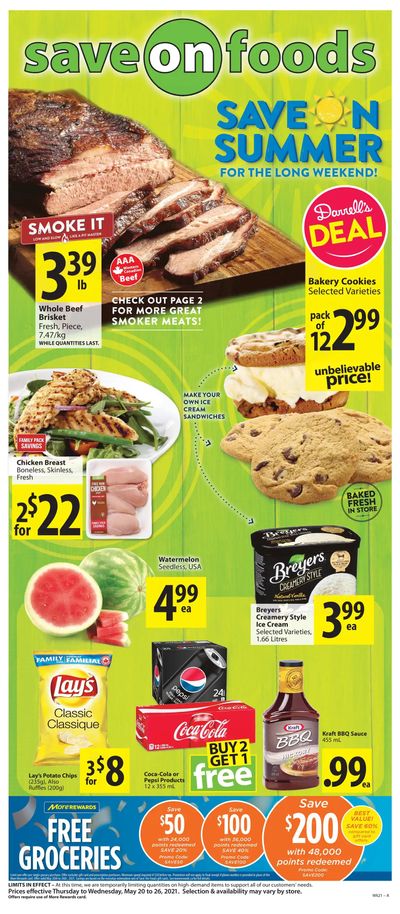 Save on Foods (BC) Flyer May 20 to 26