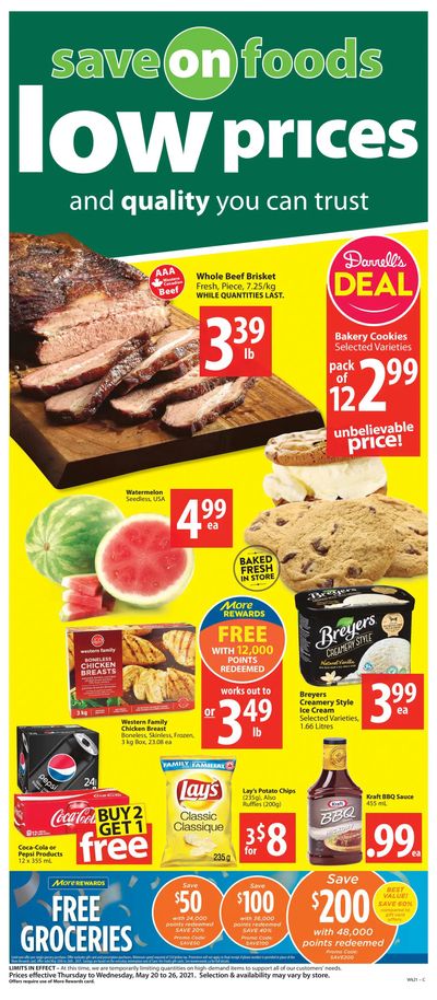 Save on Foods (SK) Flyer May 20 to 26