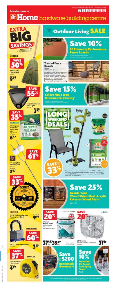 Home Hardware Building Centre (ON) Flyer May 20 to 26