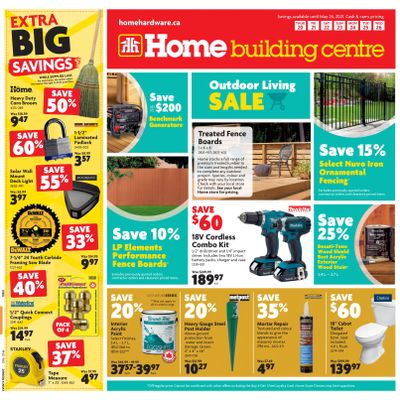 Home Building Centre (ON) Flyer May 20 to 26
