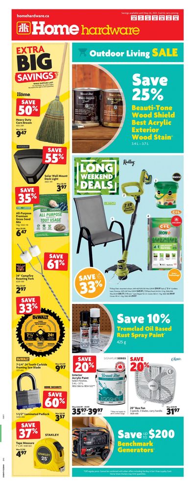 Home Hardware (BC) Flyer May 20 to 26