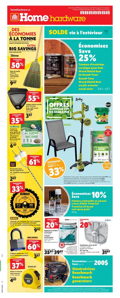 Home Hardware (QC) Flyer May 20 to 26