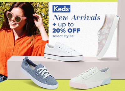 Keds - New Arrivals + Up to 20% Off select styles!