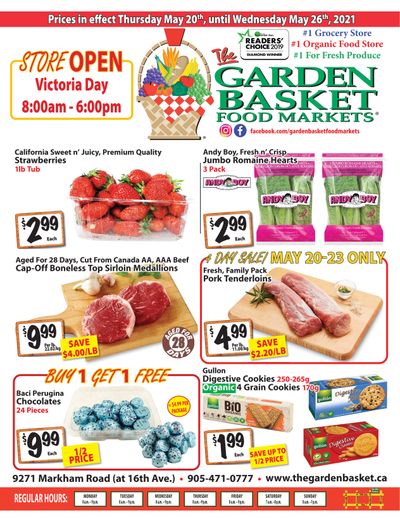 The Garden Basket Flyer May 20 to 26