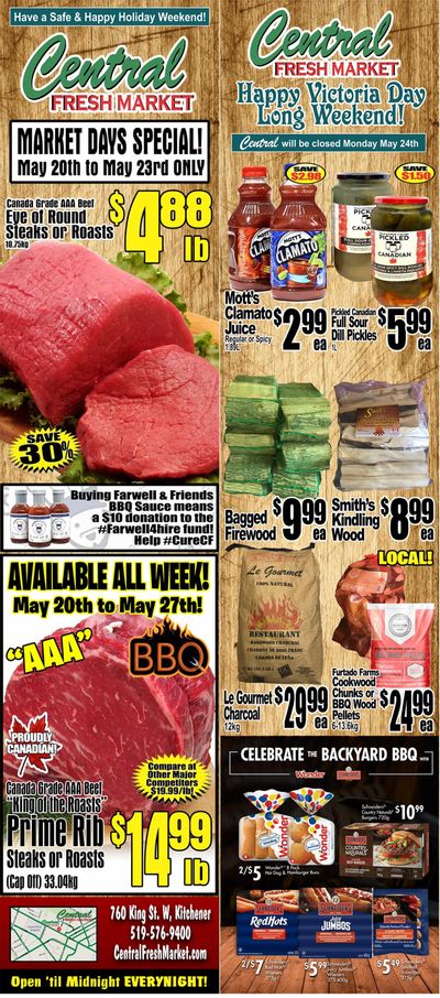 Central Fresh Market Flyer May 20 to 27
