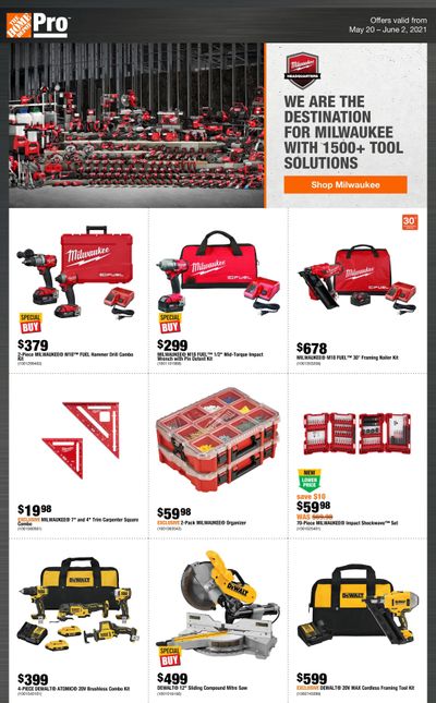 Home Depot Pro Flyer May 20 to June 2