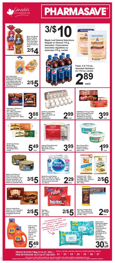 Pharmasave (NB) Flyer May 21 to 27
