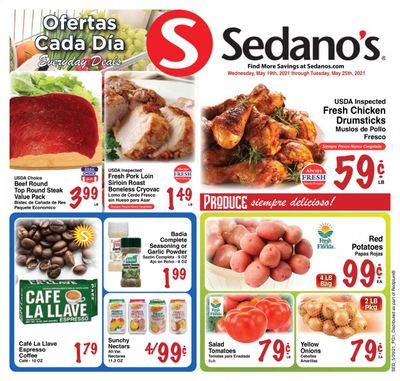 Sedano's (FL) Weekly Ad Flyer May 19 to May 25