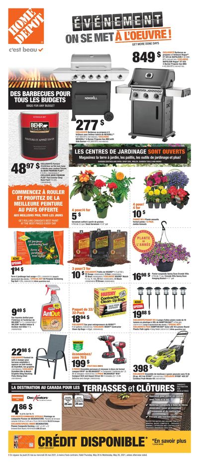Home Depot (QC) Flyer May 20 to 26