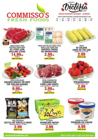 Commisso's Fresh Foods Flyer May 21 to 27