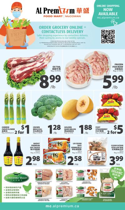 Al Premium Food Mart (McCowan) Flyer May 20 to 26