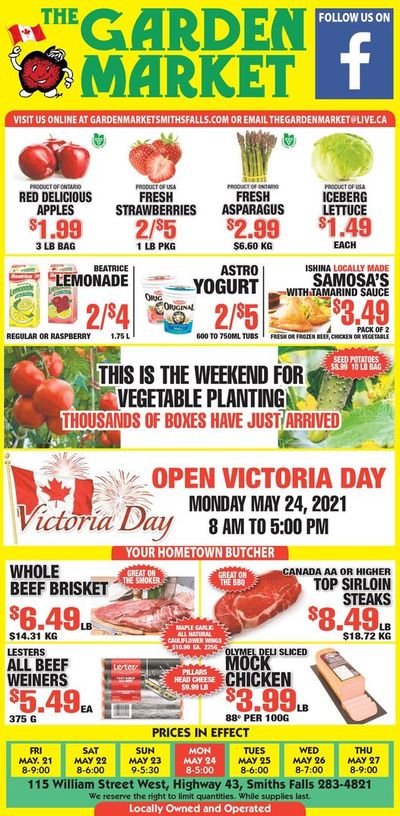 The Garden Market Flyer May 21 to 27
