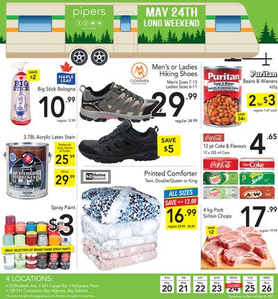 Pipers Superstore Flyer May 20 to 26