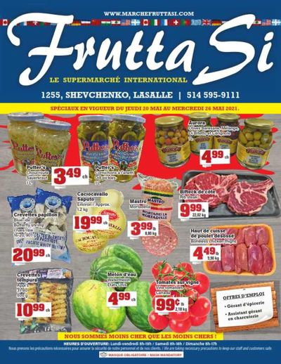 Frutta Si Flyer May 20 to 26