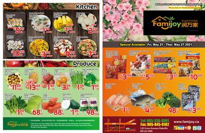 Famijoy Supermarket Flyer May 21 to 27