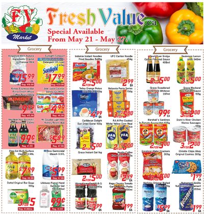 Fresh Value Flyer May 21 to 27