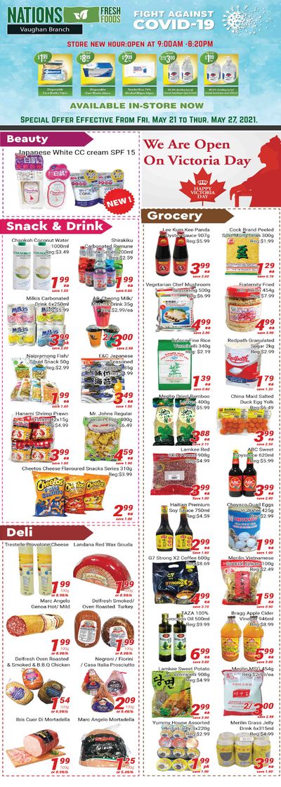 Nations Fresh Foods (Vaughan) Flyer May 21 to 27