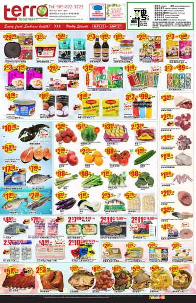 Terra Foodmart Flyer May 21 to 27