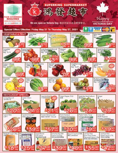 Superking Supermarket (North York) Flyer May 21 to 27