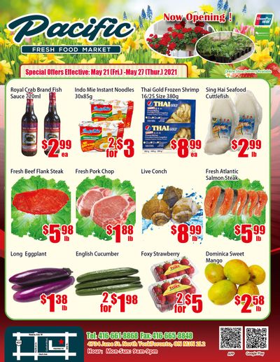 Pacific Fresh Food Market (North York) Flyer May 21 to 27