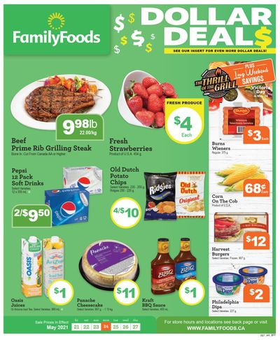 Family Foods Flyer May 21 to 27