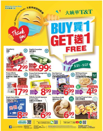 T&T Supermarket (Waterloo) Flyer May 21 to 27
