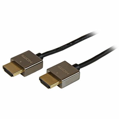 StarTech.com 1m Pro Series Metal High Speed HDMI Cable M/M - Ultra HD 4k x 2k HDMI Cable - Thin HDMI Cable - High End Metal HDMI Cable (HDPSMM1M)