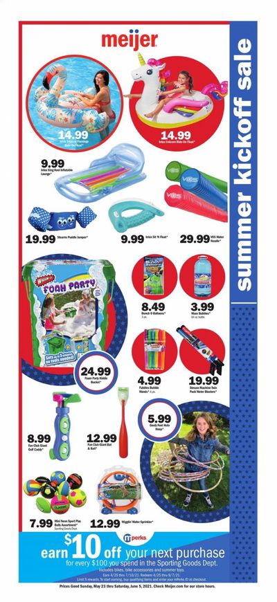 Meijer (IL, IN, KY, MI, OH, WI) Weekly Ad Flyer May 23 to June 5 Meijer (IL, IN, KY, MI, OH, WI) Weekly Ad Flyer May 23 to June 5