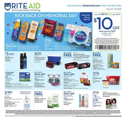 RITE AID Weekly Ad Flyer May 23 to May 29