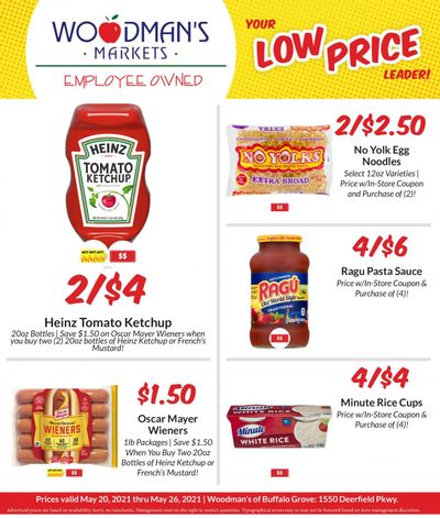 Woodman's Markets (IL, WI) Weekly Ad Flyer May 20 to May 26