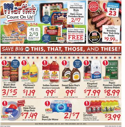 Martin’s (IN, MI) Weekly Ad Flyer May 23 to May 29