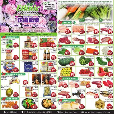 Ethnic Supermarket Flyer May 21 to 27 