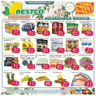 BestCo Food Mart (Etobicoke) Flyer March 13 to 19