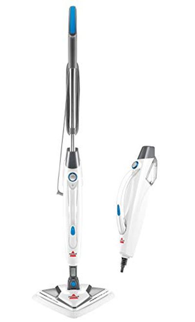 Bissell 2814C PowerEdge Lift Off Steam Mop with Removable Handheld Steamer with Bristle and Grout Brush attachments