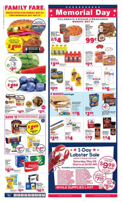 Family Fare (MI) Weekly Ad Flyer May 23 to May 31