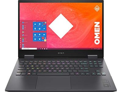 OMEN by HP Laptop 15-en0010ca 15.6 inch, AMD Ryzen 7 4800H, 16GB RAM, 512GB SSD, NVIDIA GeForce GTX 1660 Ti (6 GB GDDR6 dedicated), Windows 10 Home, Mica silver with a matte finish, 12C27UA#ABL