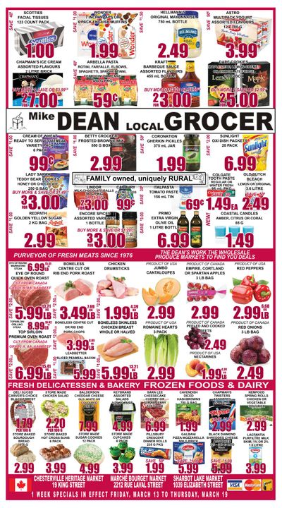 Mike Dean's Super Food Stores Flyer March 13 to 19
