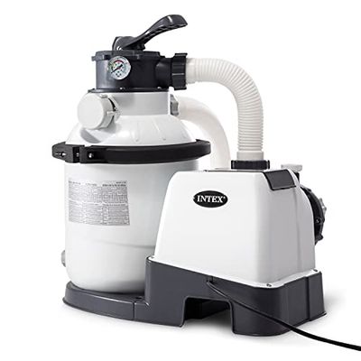 Intex 26643EG Sand Filter, 10", Light Gray