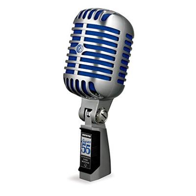 Shure Super 55 Deluxe Vocal Microphone (Chrome)