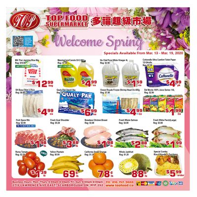 Top Food Supermarket Flyer March 13 to 19
