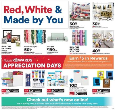Michaels Weekly Ad Flyer May 23 to May 29