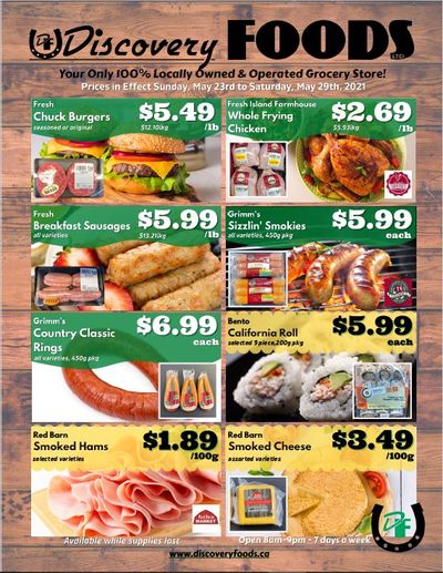 Discovery Foods Flyer May 23 to 29